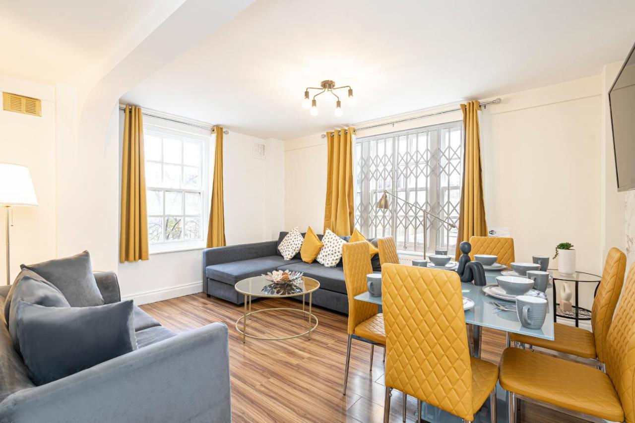 Nice 3 Bedrooms Apartment Near Hyde Park & Oxford St 런던 객실 사진
