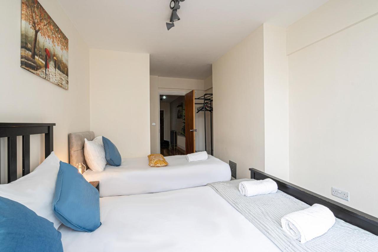 Nice 3 Bedrooms Apartment Near Hyde Park & Oxford St 런던 객실 사진