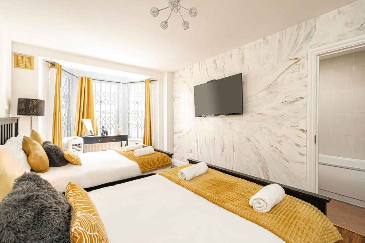 Nice 3 Bedrooms Apartment Near Hyde Park & Oxford St 런던 객실 사진