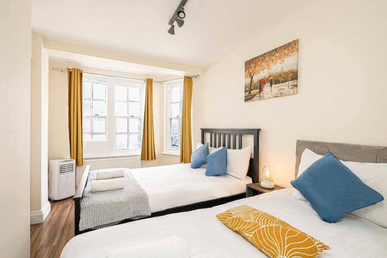 Nice 3 Bedrooms Apartment Near Hyde Park & Oxford St 런던 객실 사진