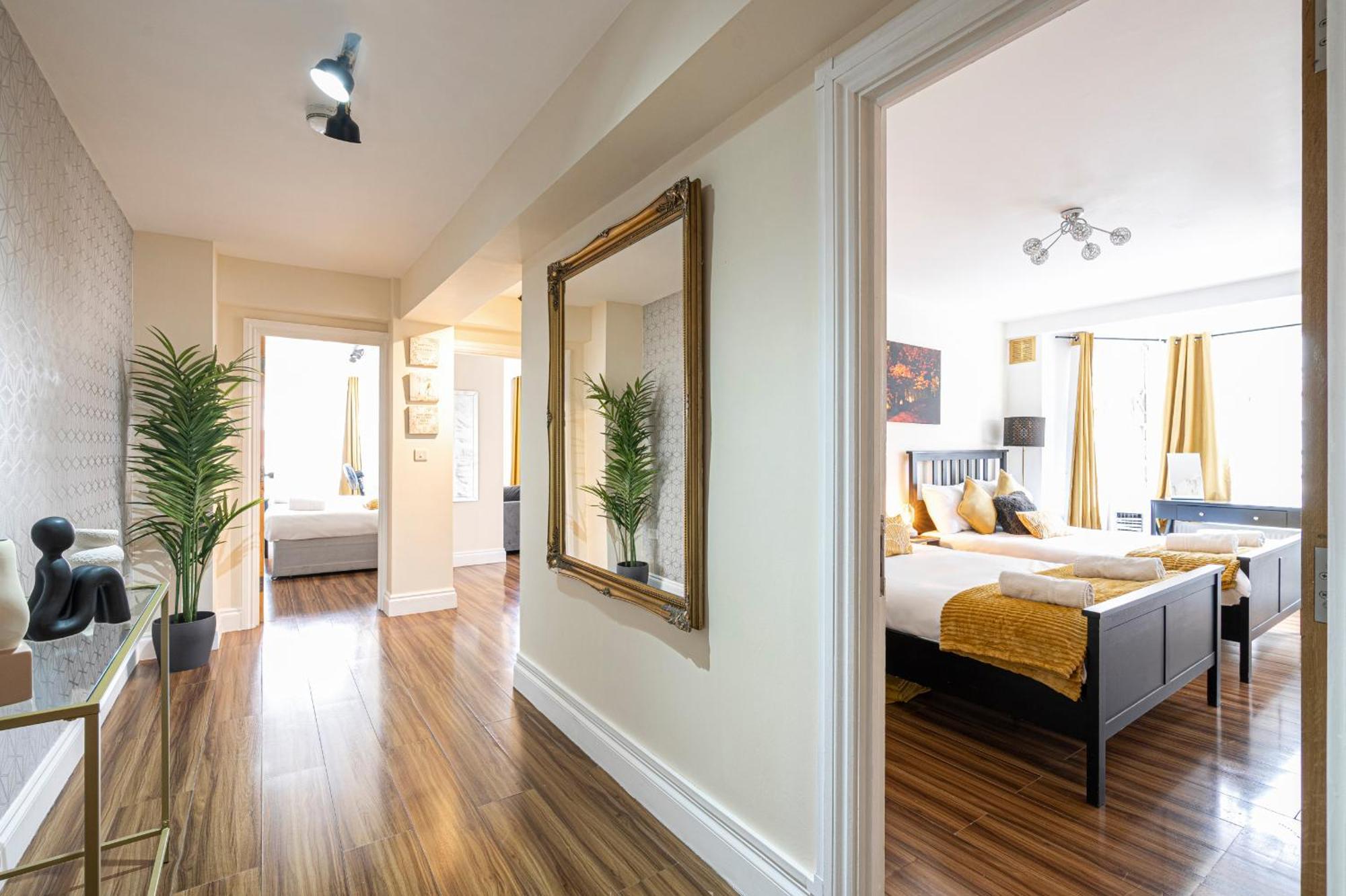 Nice 3 Bedrooms Apartment Near Hyde Park & Oxford St 런던 객실 사진